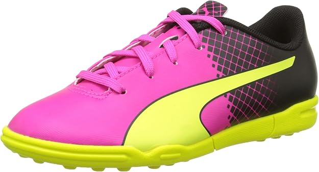 PUMA サッカーシューズ イエロー/ブルー エヴォスピード4.4 HG27.5